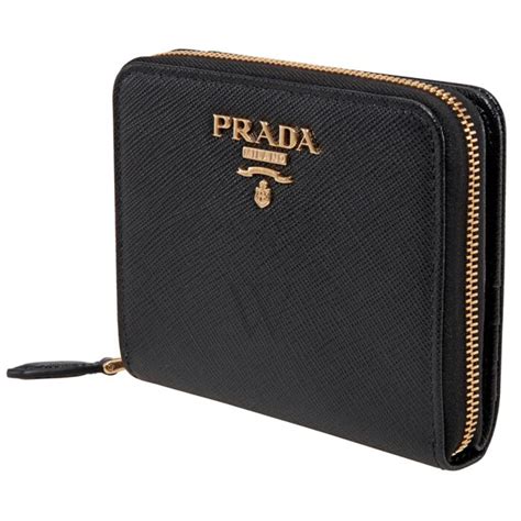 prada black wallet women|Prada wallet black woman.